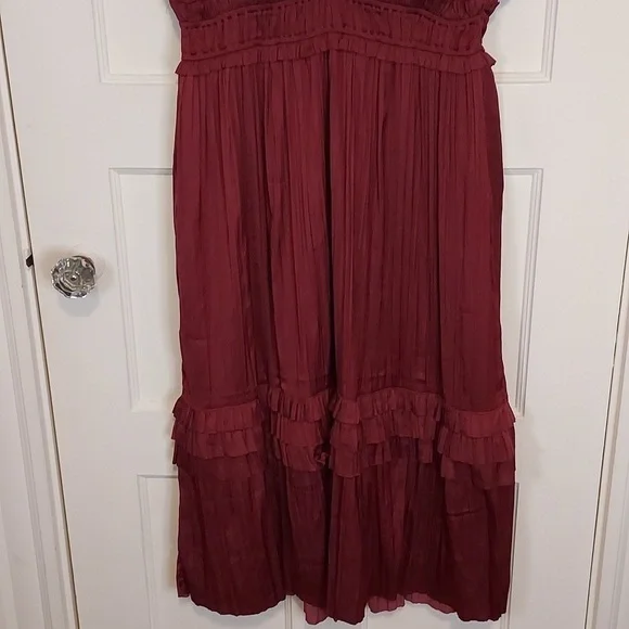 Roan + Ryan Talulah Wine Holiday Dress - Picture 6 of 12